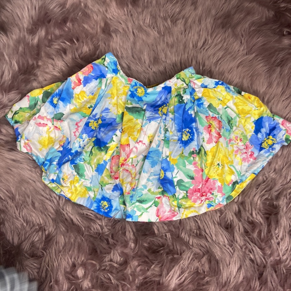 POLO floral girls skirt - only worn once!!!